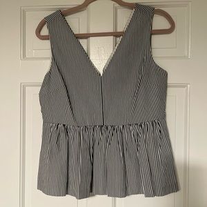 J. Crew peplum blouse